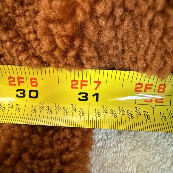 NWT GAP Women's Brown Teddy Sherpa Coat - Picture 12 of 13